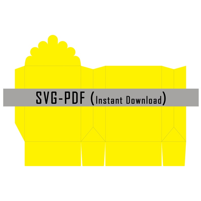 Downloadable Bag Template Instant Download Cricut Gift Bag Etsy