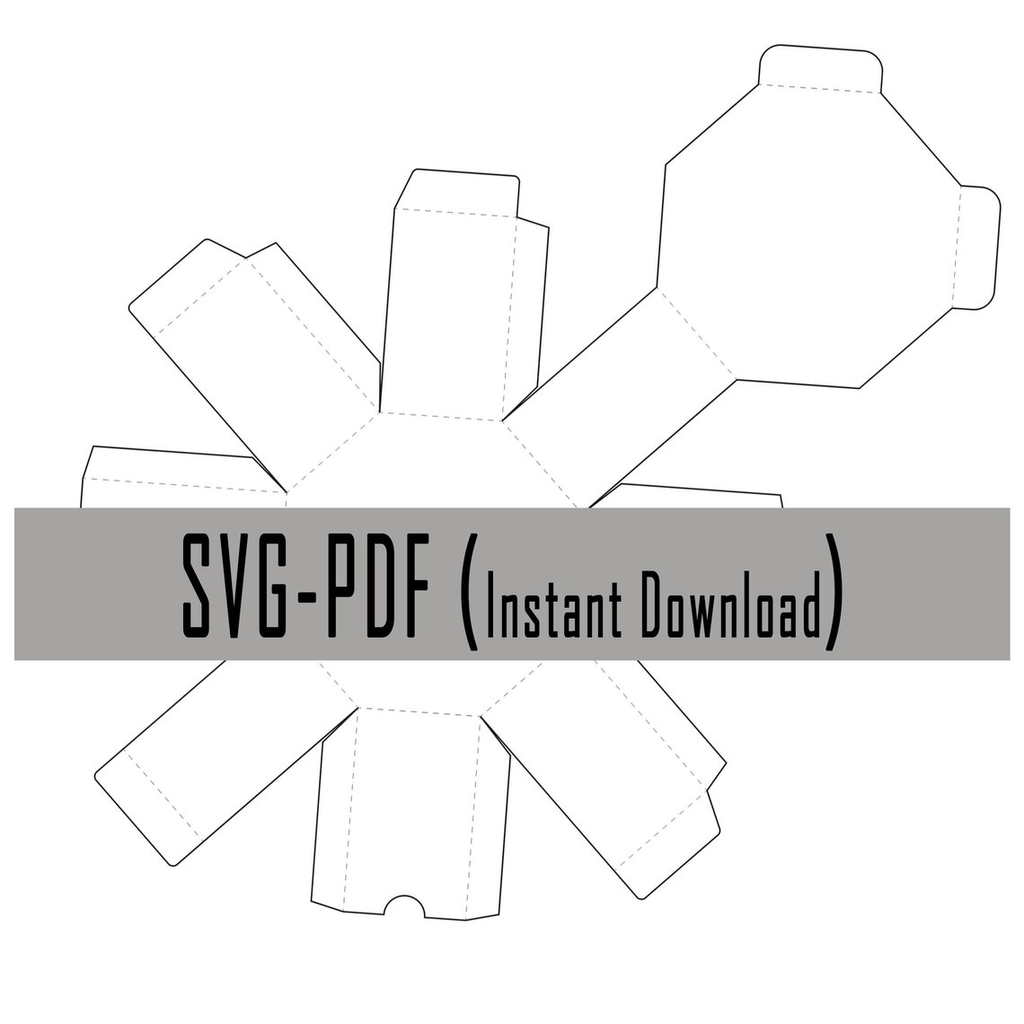 Downloadable Box Template Instant Download Cricut Box Etsy