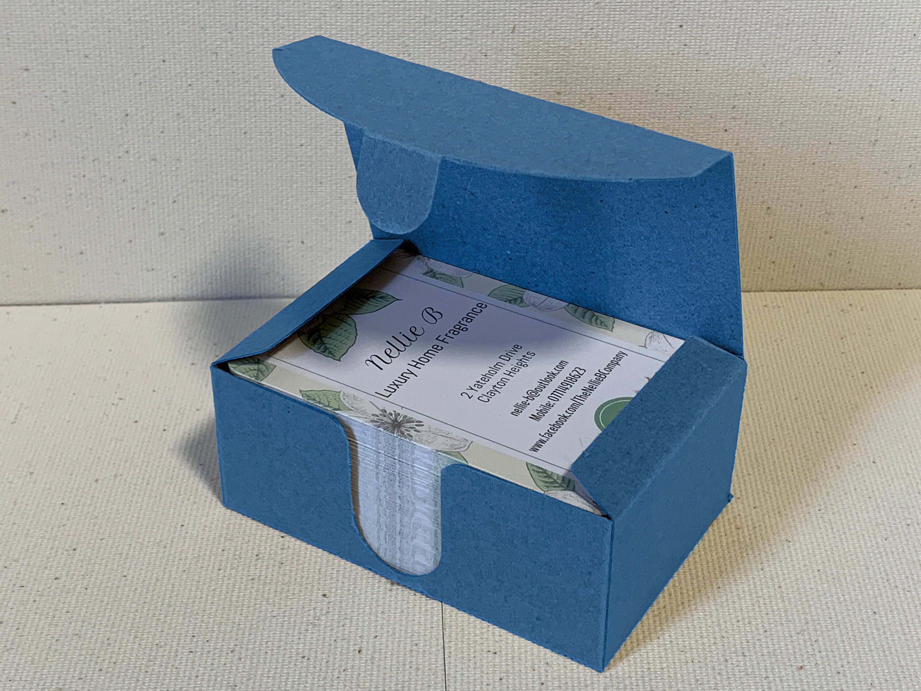 Business Card Box Template Downloadable Box Template Instant Etsy Canada