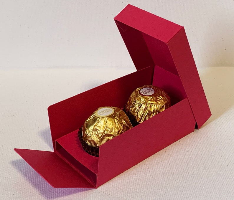 Ferrero Rocher Gift Box Template, DIY Favor Box (SVG, PDF) - Etsy
