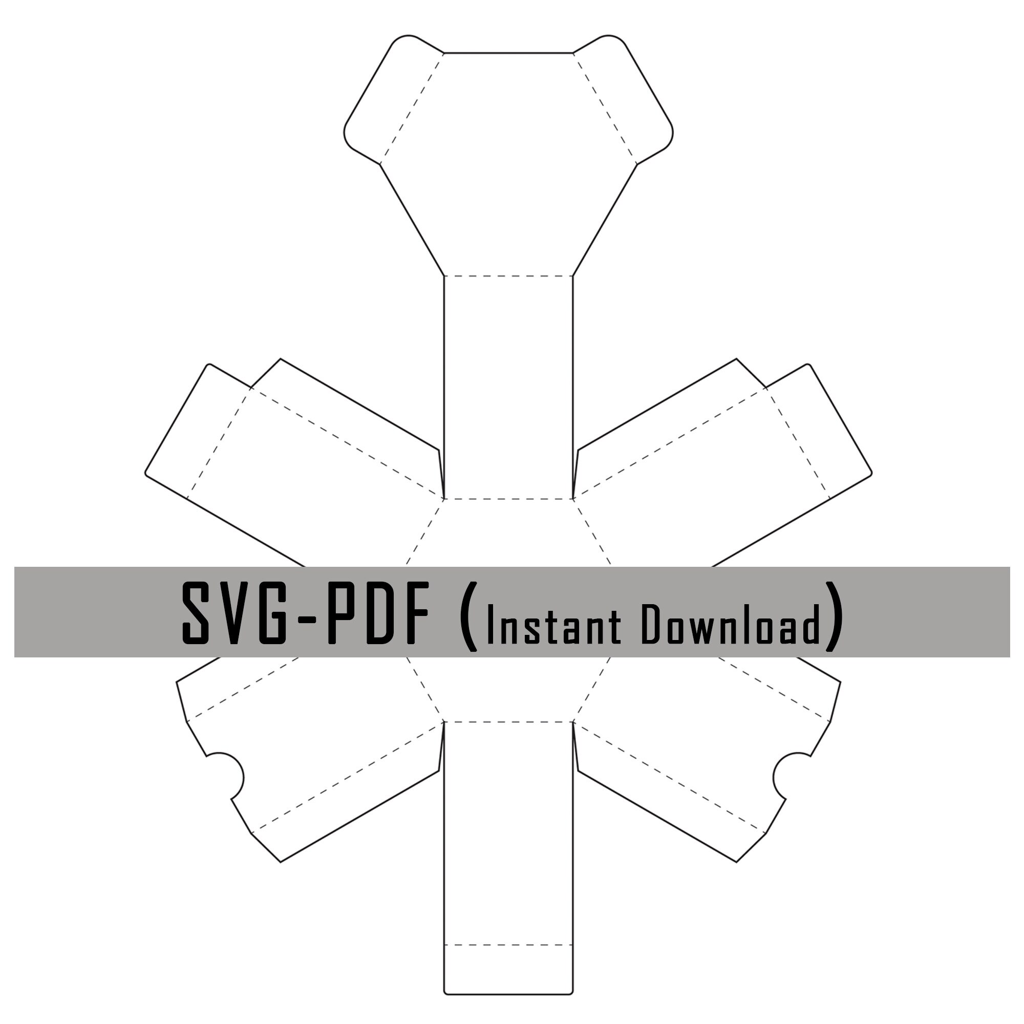 Downloadable Box Template Instant Download Cricut Box Etsy