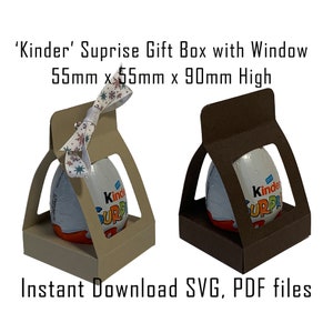 Herunterladbare Box-Vorlage, Überraschungsei-Geschenkbox, Ostergeschenkbox, Sofortiger Download, Cricut-Vorlage, Geschenkbox, Verpackung, SVG, PDF,