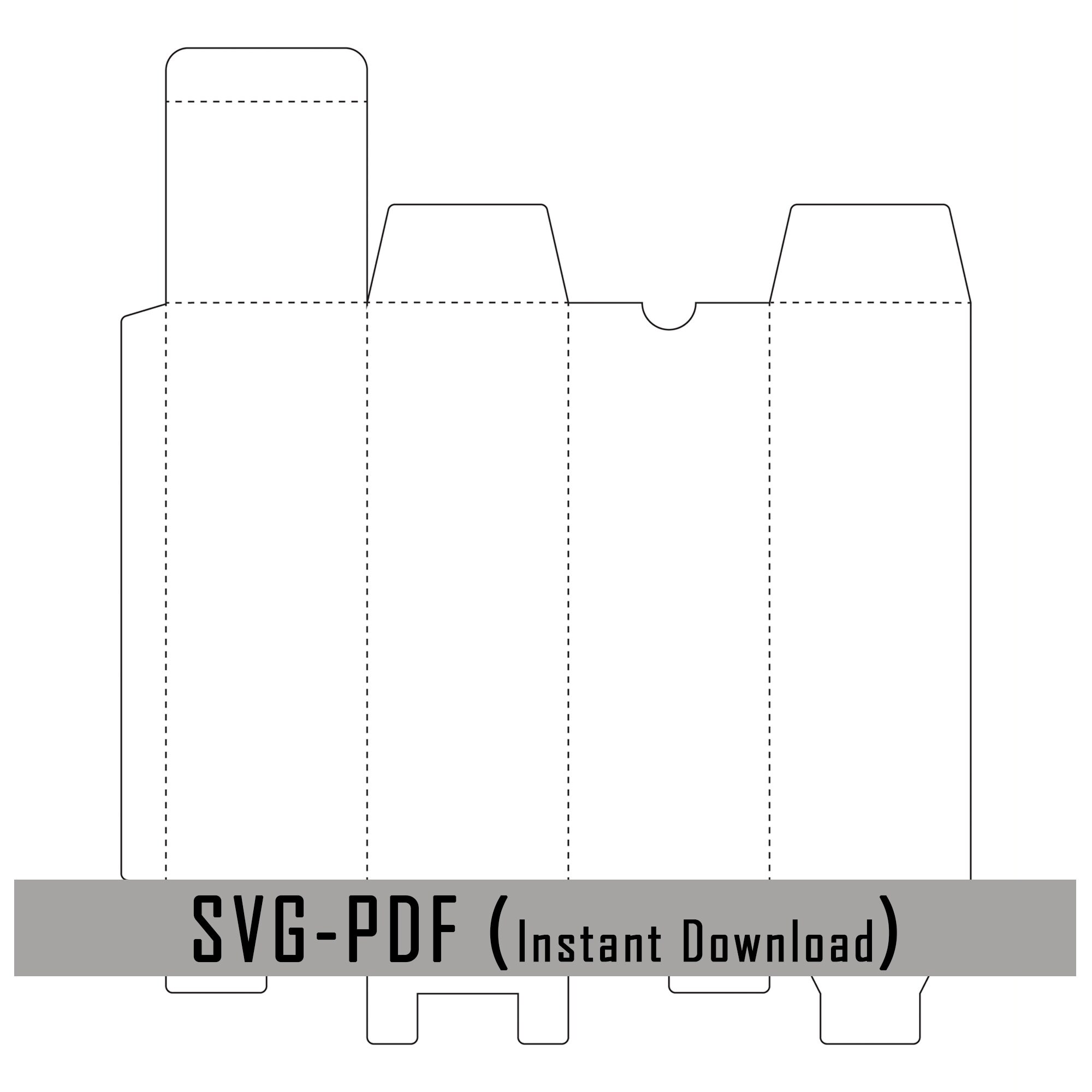Downloadable Box Template Instant Download Cricut Box Etsy Canada