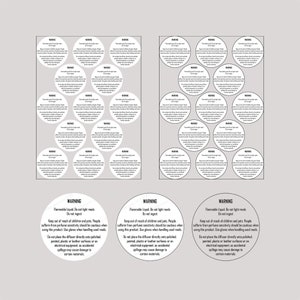 Reed Diffuser-waarschuwingslabels, downloadbare labels, Reed Diffuser-labels, Instant Download, Cricut Print & Cut-labels, afdrukbaar, PNG, PDF