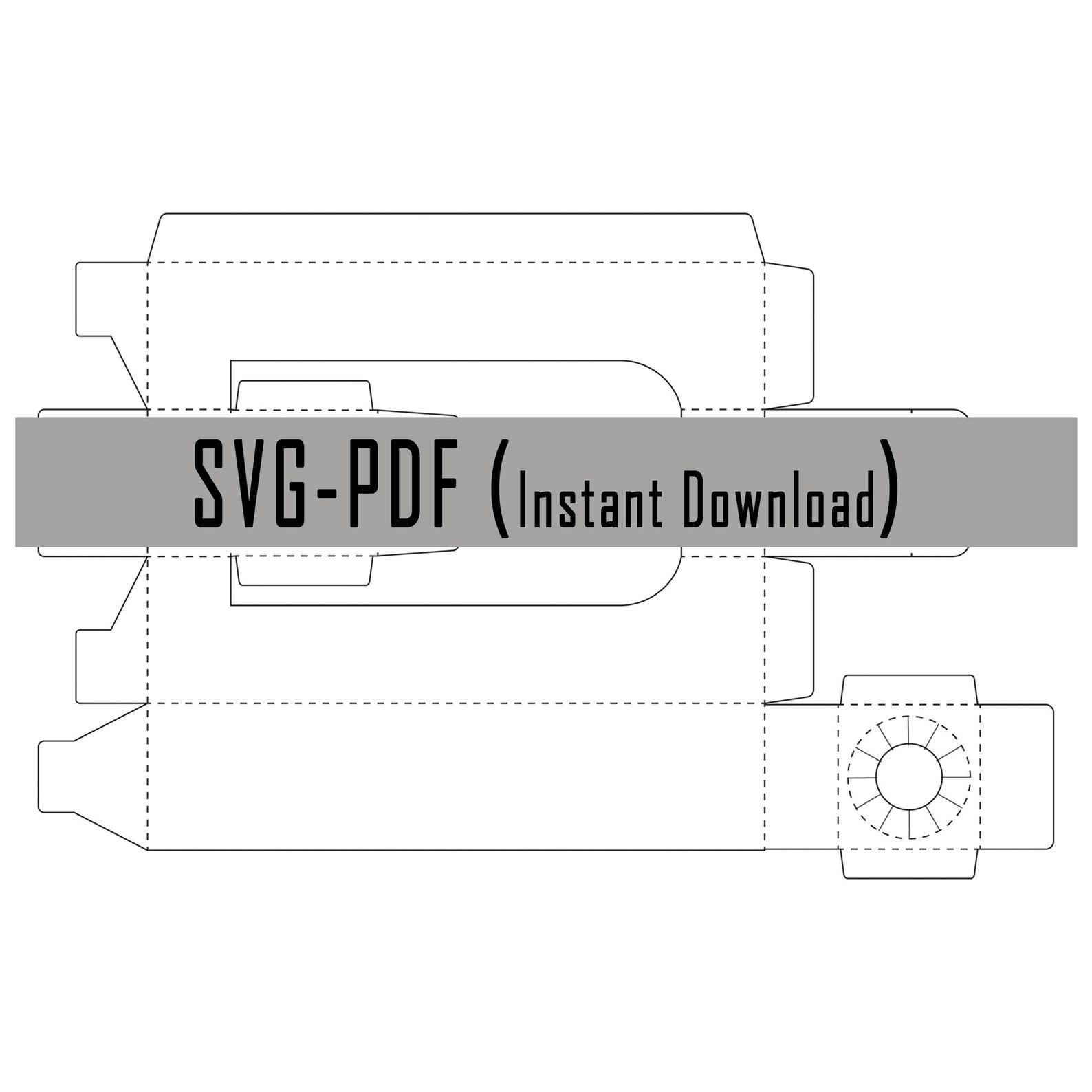 Downloadable Box Template Instant Download Cricut Box Etsy Canada