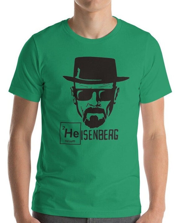 WhyKiki Maglietta Uomo Breaking Bad Walter Heisenberg – Cotone 100% Grigio Scuro, Taglia XXL, Stampa Chimica
