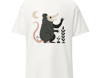 Possum Shirt, Wildlife Tee, Camper Gift, Gardening Shirts, Mom Tee, Dad Shirt, classic tee