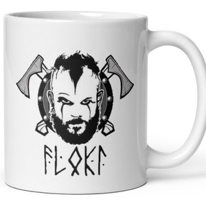Floki Mug,Viking Mug,Ragnar Coffee Cup,Valhalla Cup,Norse Mug,Odin Mug,Birthday Mug,Gift For Her,Gift For Him,Bestie Gift,Tea Mug,Coffee mug