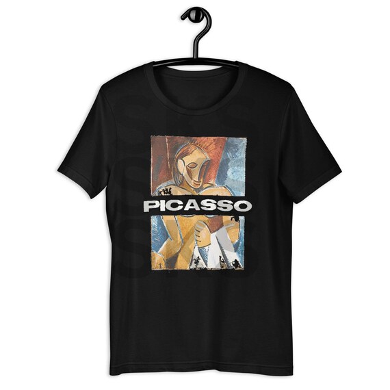 Picasso Art T-shirt, Geometric Design, Vintage Style - Etsy