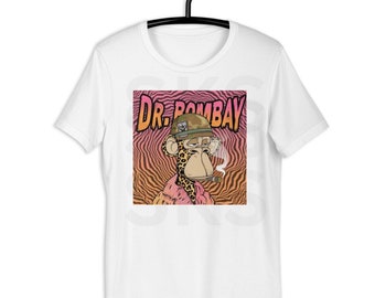 Dr Bombay T-Shirt, Snoop Dog NFT Shirt, Cool T-Shirt, Women&#39;s Tee, Couples Shirts, Camper Gift, Trendy Gift, Smoker Gift, Vacation Tee, Boho