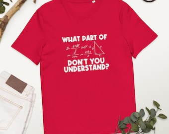 Funny Math Shirt, What Part of This Equation Don't You Understand, Math Nerd, Math Teacher Shirt, STEM T-Shirt, Mathematician