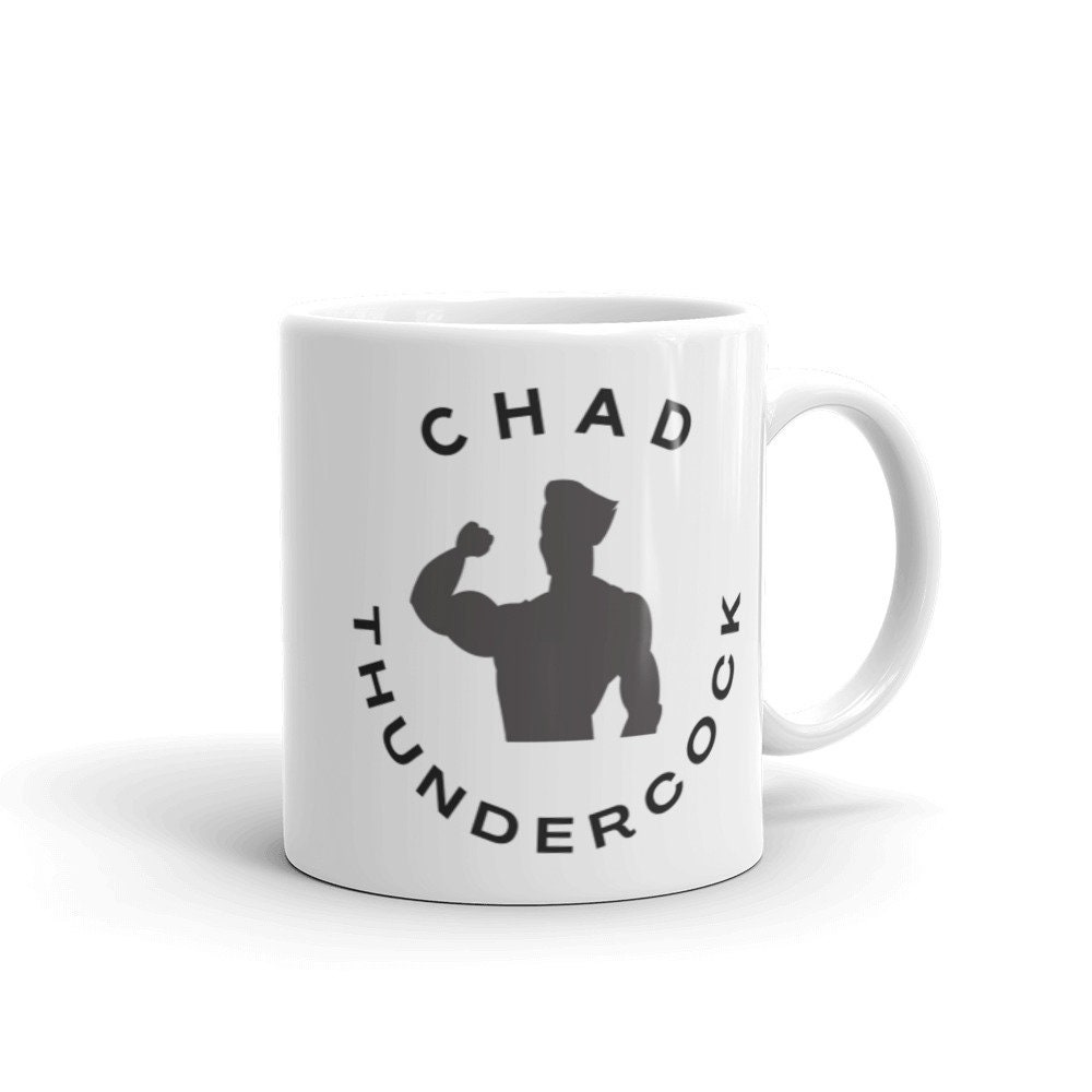 Giga Chad Meme Decal Sticker Chad Thundercock Meme Sticker Meme Gifts 