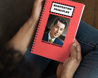 Neville Goddard Spiral Notebook, Law of Assumption Journal