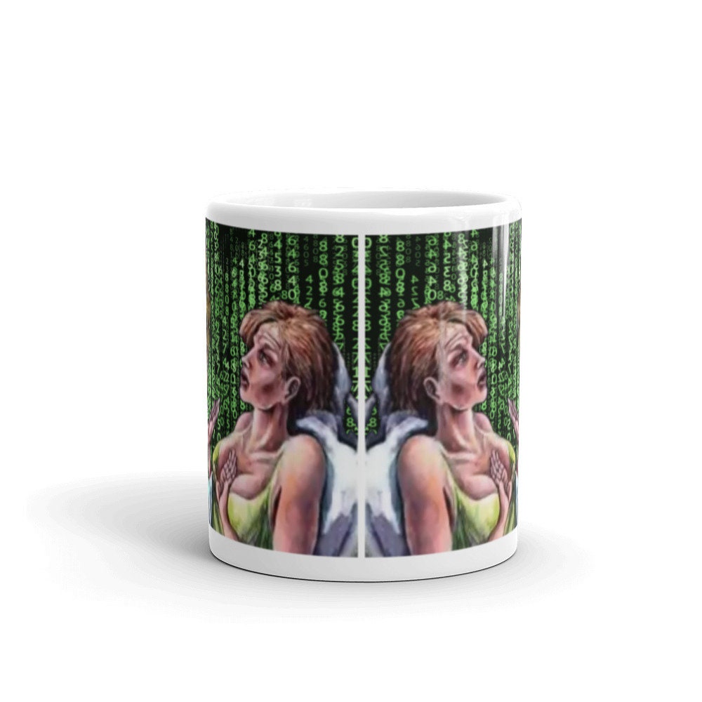 Alien Abduction Mug,ufo Coffee Mug,matrix Coffee Mug,reptilian