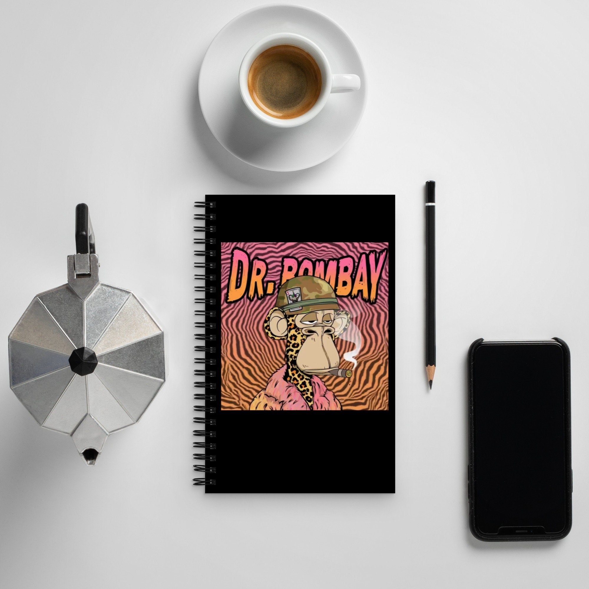 Dr Bombay Notebook, Snoop Dog NFT Book, Cool Notebook, Women's