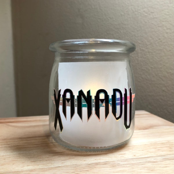 Xanadu-Inspired Bookshelf Tea Light