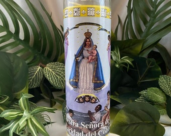 Nuestra Senora de la Caridad de la Cobre / Lady of Charity 7 Day Candle