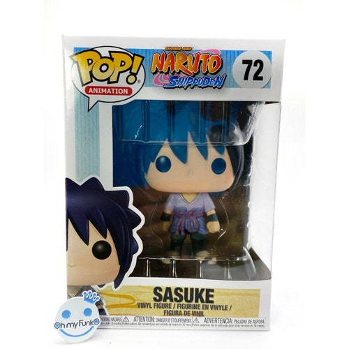 Naruto SASUKE Figure #72 w/ Protector Animation Funko POP Naruto SASUKE Figure #72 w/ Protector Animation Funko POP