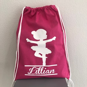 Personalized Dance Bag, Personalized Dance Recital Gift, Dance Bag for Little Girl, Personalized Ballet backpack, Dance Recital Gift