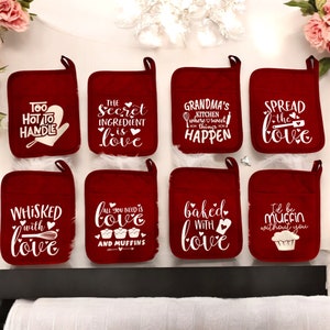 Pot Holder, Fill Your Own Pot Holder, Bridal Shower Prize, Bridal Shower Gift, Teacher Gift, Gift for Friend, Game prize,