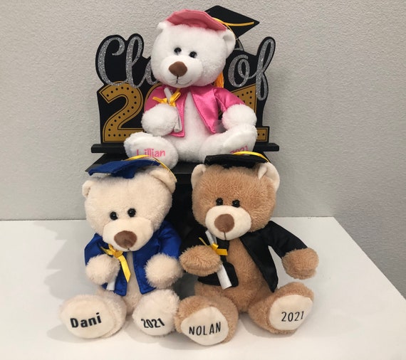 Personalized Graduation Gift, Class of 2023, Graduation Day Gift, Personalized Graduation Gifts, Personalized Graduation Stuffed Animal