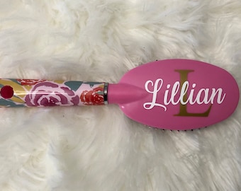 Cepillo para el cabello personalizado, regalo para rellenar calcetines navideños, cepillos para el cabello personalizados, regalos personalizados, cepillo para el cabello con monograma, cepillos para el cabello para mujer