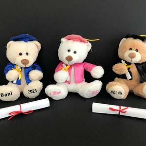 personalized graduation bear 2025, graduation teddy bear 2025, graduation gifts, graduation bear, 2025 personalized graduation gifts,
