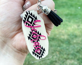 Boho Western Yeehaw Keychain
