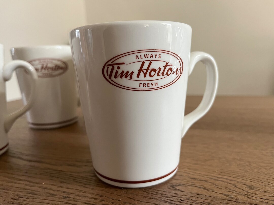Set of 2 Tim Hortons Coffee Mugs by Steelite England 10 Oz. Always