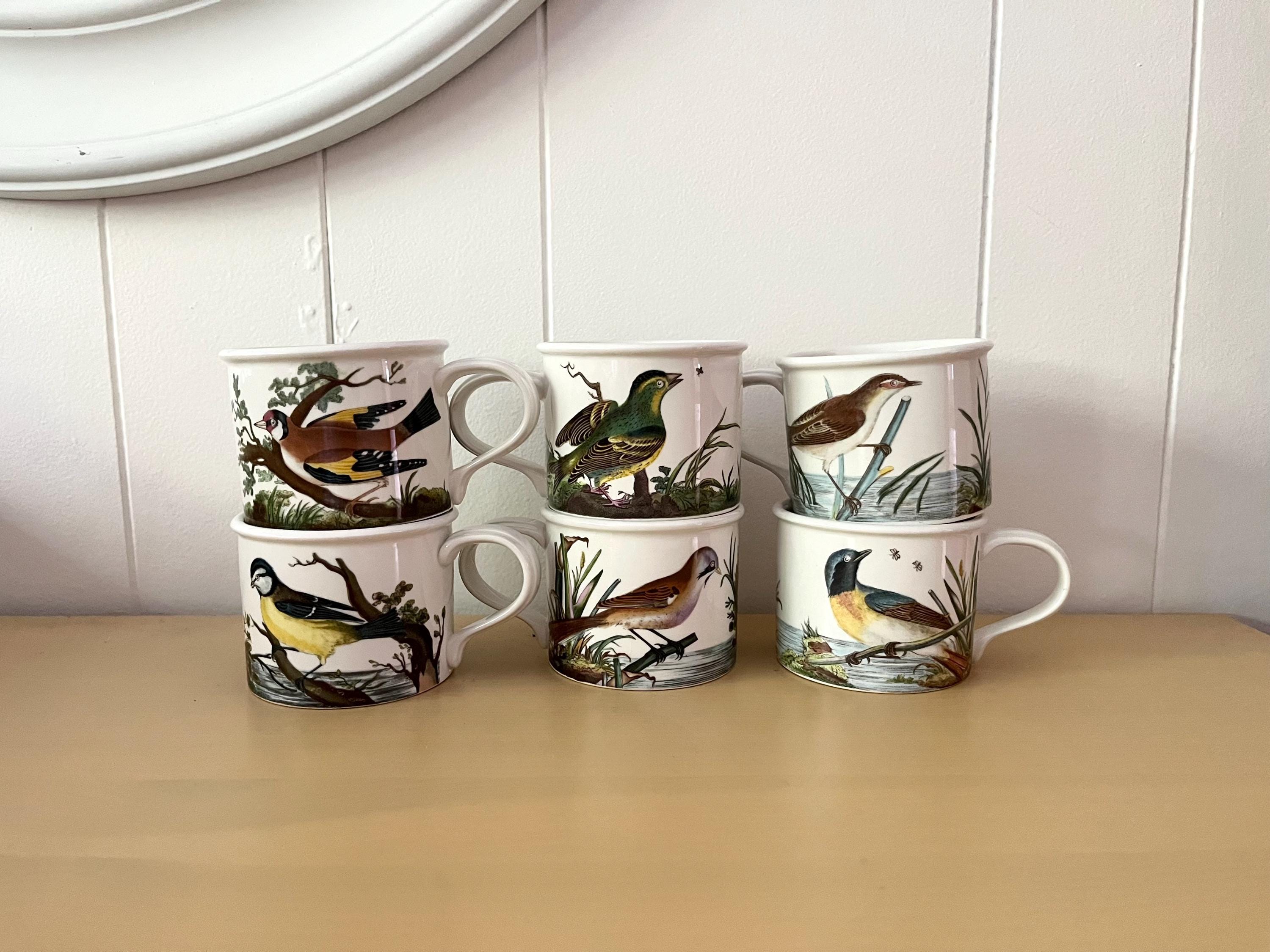 ポートメリオン【バーズ・オブ・ブリテン】　プレート5枚　バーズオブブリテン Portmeirion Bird Mugs - Etsy