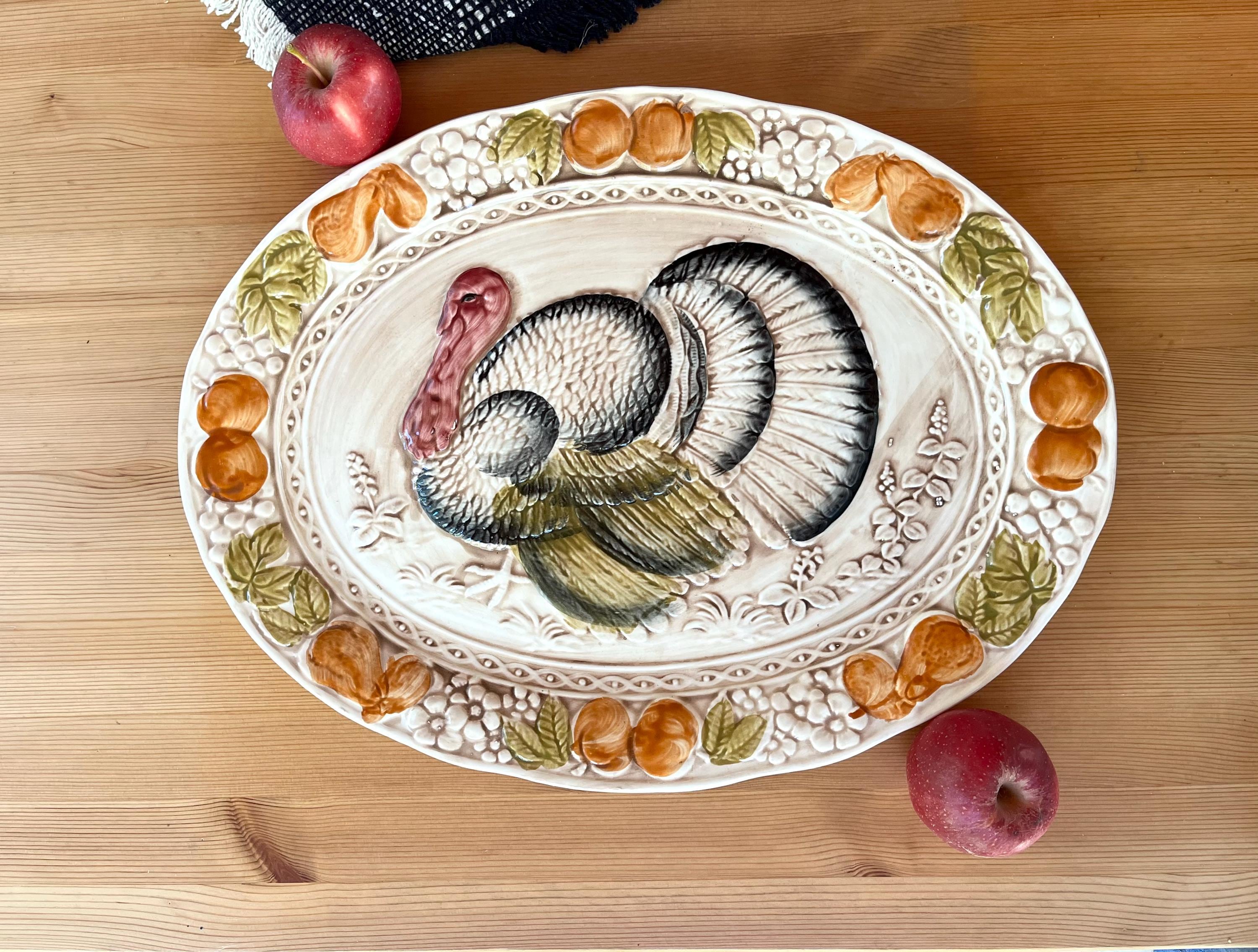Large Vintage Turkey Platter Canada