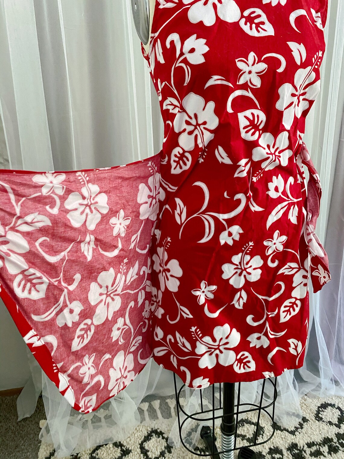 Shannon Marie Hawaiian Wrap Dress Etsy