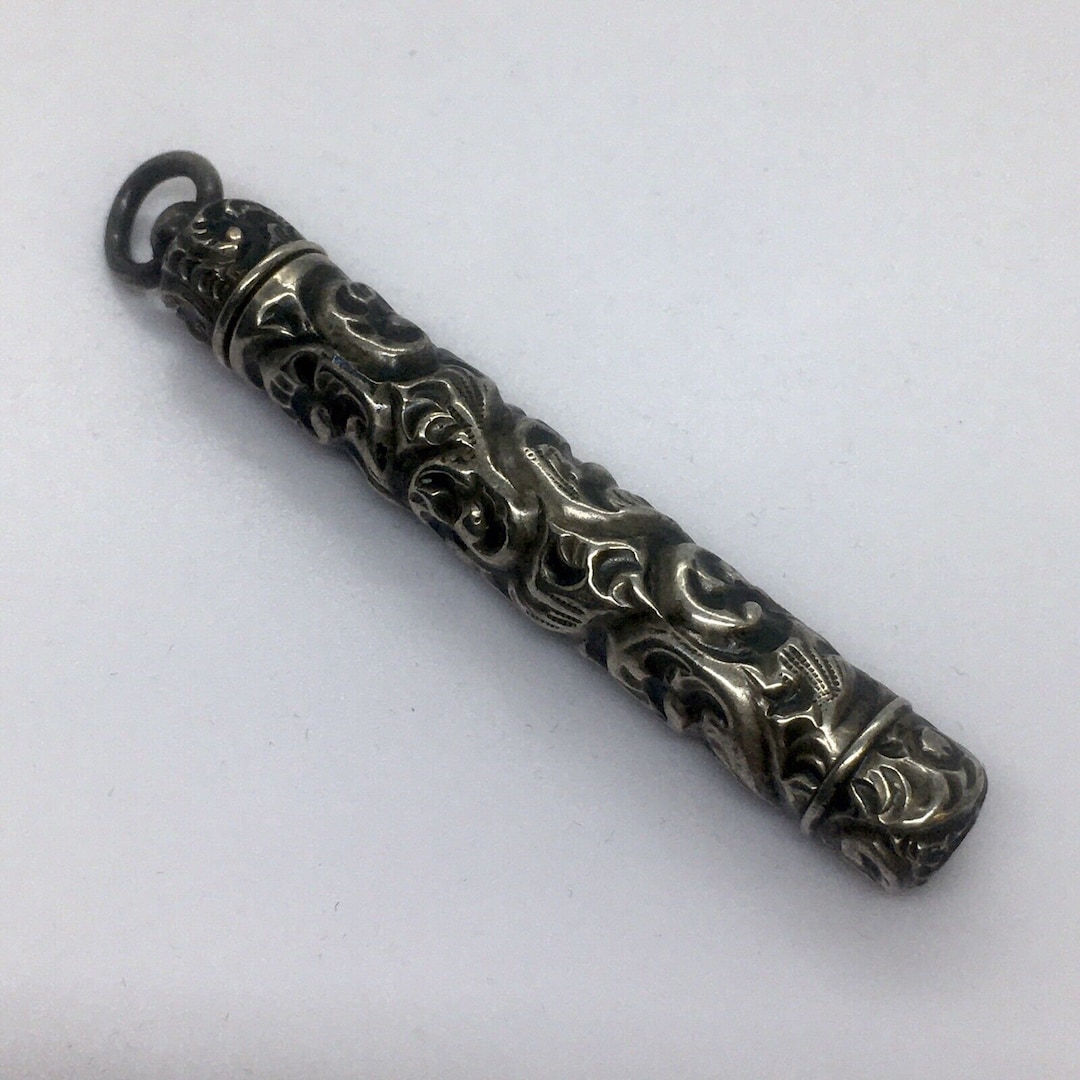 Antique 1800's Sterling Silver Tested Marked Mechanical Pencil