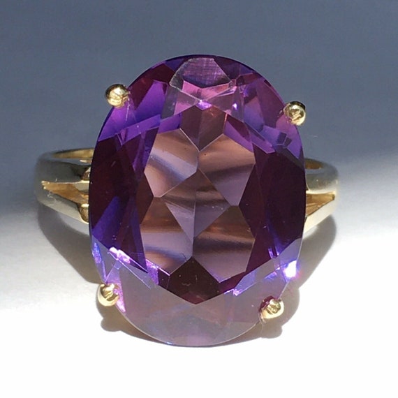 6 carat amethyst ring discount