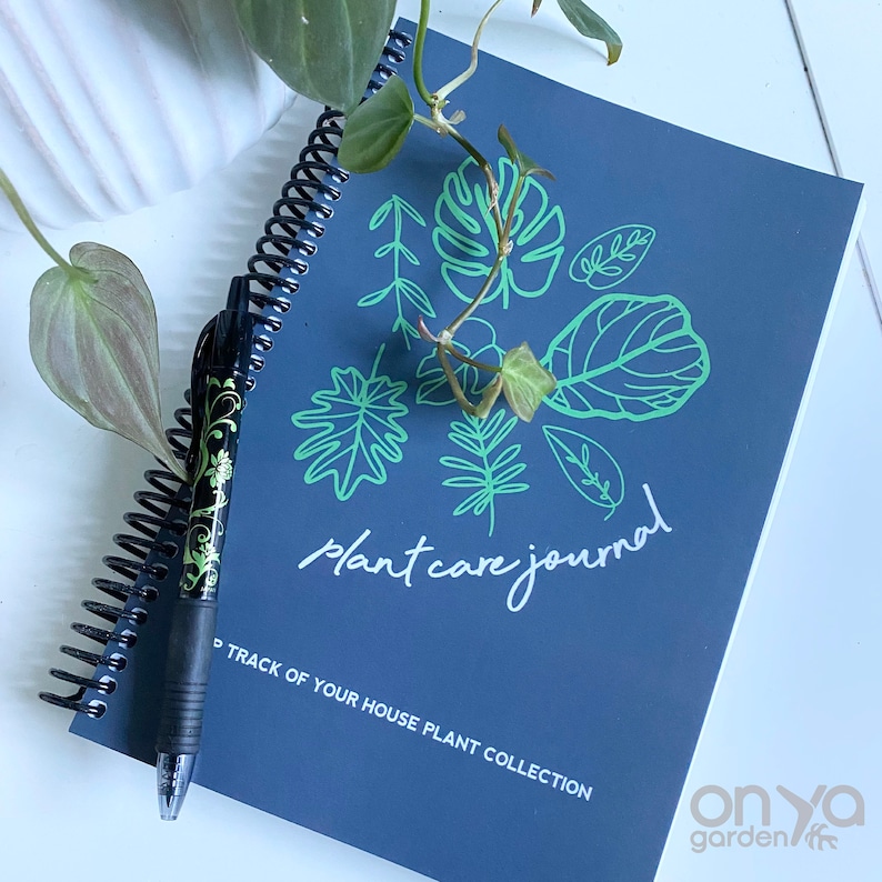 Plant Care Journal, Keep Track of Your House Plant Collection, Plant Diary, House Plant Tracker, Plant Journal, Plant Gift Ideas, Plant Book