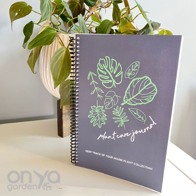 Plant Care Journal, Keep Track of Your House Plant Collection, Plant Diary, House Plant Tracker, Plant Journal, Plant Gift Ideas, Plant Book