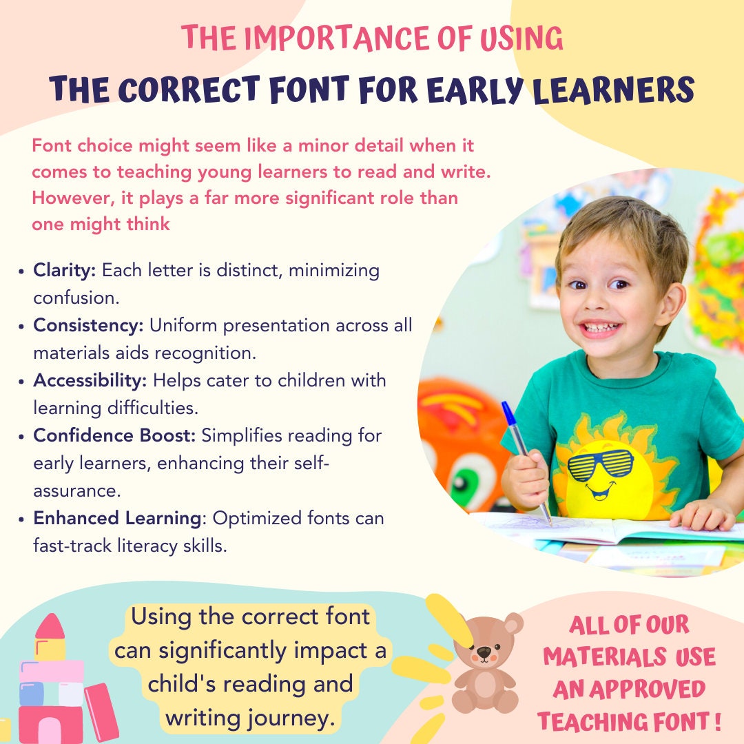 Alphabet lower and upper case alphabet poster classroom decor