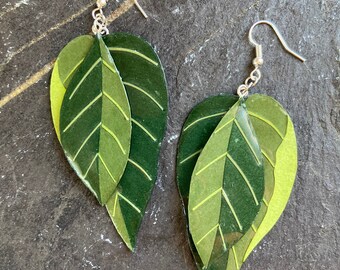Apple Leaf Earrings