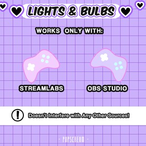 7 Lights Add-ons for your Stream: Lights & Bulbs Add on any BG, Image, Video 3 Step Tutorial image 3