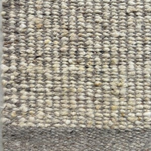 Elegant Neutral Tones Handwoven Wool Rug - Custom Options - Indoor Decor - Flatweave Rug - TheBrotherSisterCo.