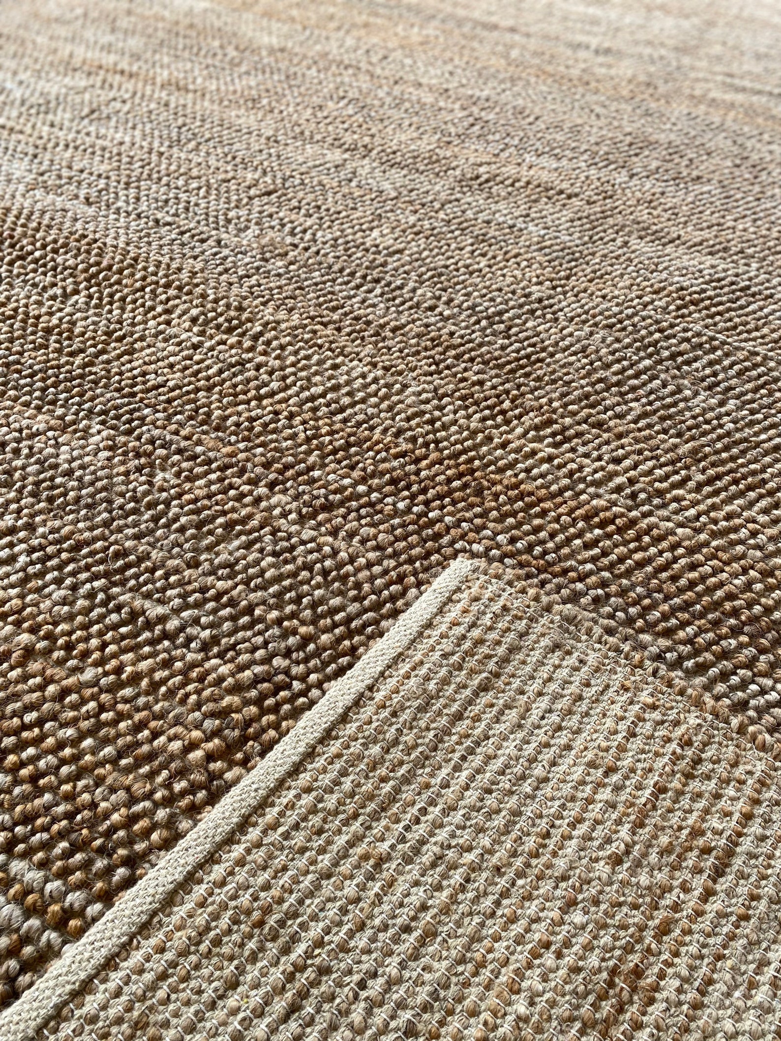 Chunky Jute Hand Woven Rug. Multiple size available. Etsy