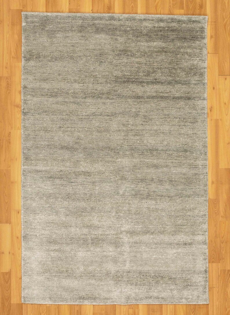 Hand Knotted Bamboo Silk Nepal Area Rugs. Custom Available in Etsy