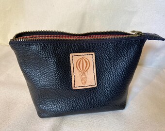 Leather Pouch, Handmade