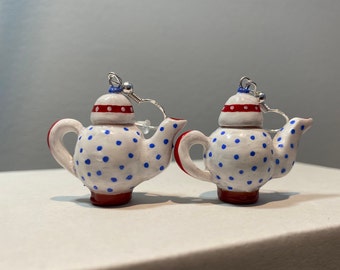 Teapot Earrings