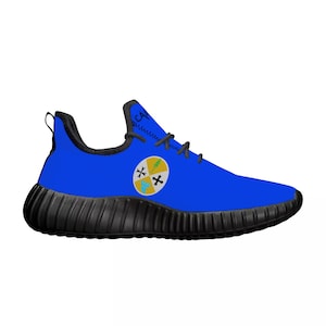 Calabria Mesh Knit Sneakers - Schwarze Calabrese Sportschuhe Geschenkidee für Calabrese Calabria Flag Sneakers Calabrese Flag Schuhe