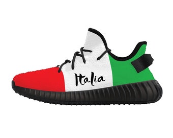 sneakers with flags