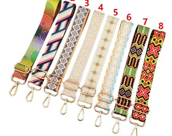 8 Color Cotton Canvas Crossbody Bag Strap, Purse Bag Replacement Strap ,Shoulder Purse Strap,Replacement Handle ,Bag Accessories