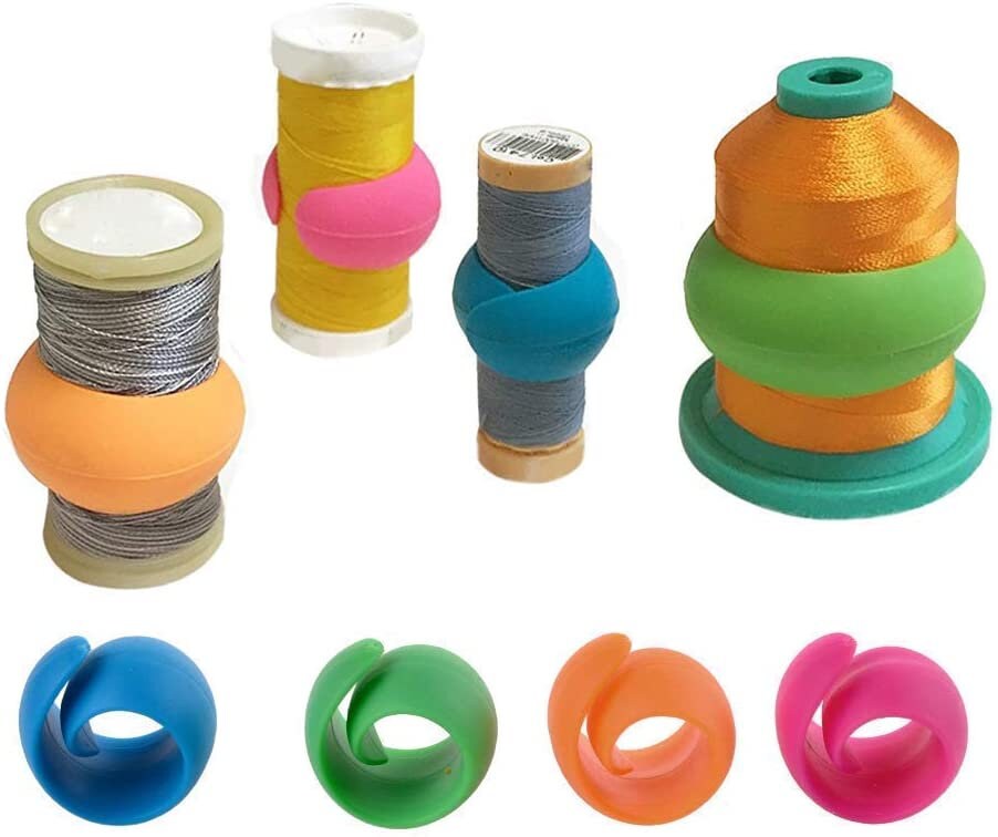6PCS/12 PCS Silicone Thread Holders for Spools of Thread Etsy