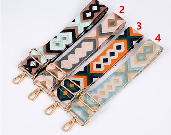Colorful Crossbody Bag Strap, Purse Bag Replacement Strap ,Shoulder Purse Strap, Handbag Handle Chain