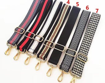 9 Color Cotton Canvas Crossbody Bag Strap, Purse Bag Replacement Strap ,Shoulder Purse Strap,Replacement Handle ,Bag Accessories